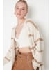 trendyol Cardigan in Beige