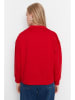 trendyol Sweatshirt in Rot