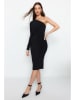 trendyol Sukienka w kolorze czarnym