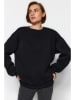 trendyol Sweatshirt in Schwarz