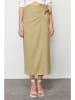 trendyol Spódnica w kolorze oliwkowym