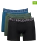 Muchachomalo 3-delige set: boxershorts blauw/kaki/zwart