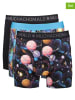 Muchachomalo 3-delige set: boxershorts meerkleurig/zwart