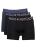 Muchachomalo Bokserki (3 pary) w kolorze czarno-granatowym