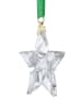 Swarovski Kristallstern in Transparent/ Grün