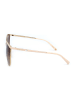 Swarovski Damen-Sonnenbrille in Hellrosa-Gold/ Hellbraun