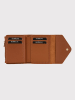 BAGmori Portemonnee lichtbruin - (B)12 x (H)10 x (D)3 cm
