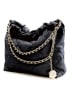 Vince Camuto Schultertasche "Milan" in Schwarz - (B)36 x (H)16 x (T)11 cm