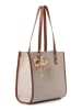 Lucky Bees Schultertasche in Beige - (B)30 x (H)30 x (T)15 cm