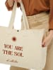 BAGmori Shopper bag w kolorze kremowym - 50 x 36 x 12 cm