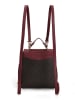 Lucky Bees Rucksack in Dunkelbraun/ Bordeaux - (B)20 x (H)23 x (T)10 cm