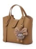 Lucky Bees Handtas ''Celeste'' in Kamel - (B)25 x (H)21 x (D)11 cm