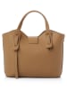 Lucky Bees Handtas ''Celeste'' in Kamel - (B)25 x (H)21 x (D)11 cm