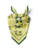 Lucky Bees Chusta w kolorze żółto-zielonym - 55 x 55 cm