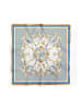 Lucky Bees Tuch in Hellblau/ Gold - (L)55 x (B)55 cm