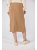 LIEBLINGSSTÜCK Wollen rok "Tania" camel