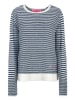 LIEBLINGSSTÜCK Pullover "Hollyn" in Dunkelblau/ Weiß