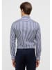 Eterna Hemd - Slim fit - in Dunkelblau/ Weiß