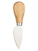 Alpina 4tlg. Käse-Servierset in Braun - (B)32 x (H)17,5 x (T)1,5 cm