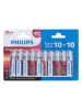 Philips AA batterijen LR6 - 20 stuks