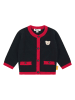 Steiff Cardigan in Rot/ Dunkelblau