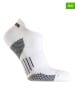 Seger 3er-Set: Funktionssocken "Running Sneakers Short Coolmax" in Weiß/ Grau