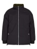 Ticket to Heaven Wende-Fleecejacke "Teddy" in Schwarz/ Khaki