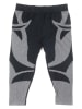COLD Thermoleggings in Schwarz/ Grau
