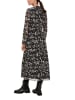 s.Oliver Kleid in Schwarz/ Weiß