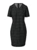 comma Kleid in Schwarz