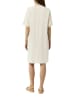 comma Kleid in Creme