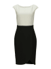 s.Oliver Kleid in Creme/ Schwarz