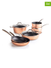 Sauter 9-delige roestvrijstalen kookgereiset koperkleurig