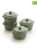 Sauter 4-delige set: serveerkommen groen - Ø 13 cm