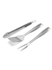 Sauter 3tlg. Edelstahl-Grillbesteck-Set