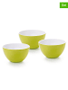 Sauter 3er-Set: Schalen in Grün - Ø 12,5 cm