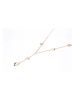 Diamant Exquis Gold-Halskette mit Schmuckelementen - (L)42 cm