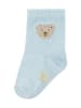 Steiff Skarpety w kolorze błękitnym