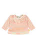 Steiff Longsleeve in Orange/ Creme