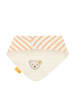 Steiff Dreieckstuch in Orange/ Creme