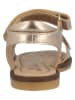 Lurchi Leren sandalen "Cosy 1" goudkleurig