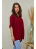 Curvy Lady Bluse in Bordeaux