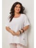 Curvy Lady Bluse in Weiß