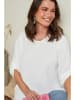 Curvy Lady Bluse in Weiß