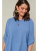 Curvy Lady Bluse in Blau