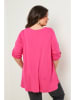 Curvy Lady Bluse in Fuchsia