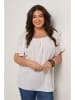 Curvy Lady Bluzka w kolorze białym