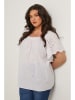 Curvy Lady Bluse in Weiß