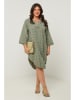 Curvy Lady Kleid in Khaki