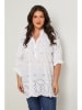 Curvy Lady Tunika w kolorze białym